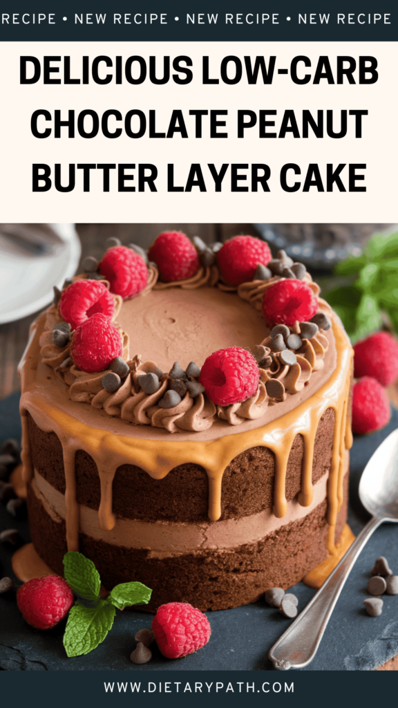 Chocolate Peanut Butter Layer Cake