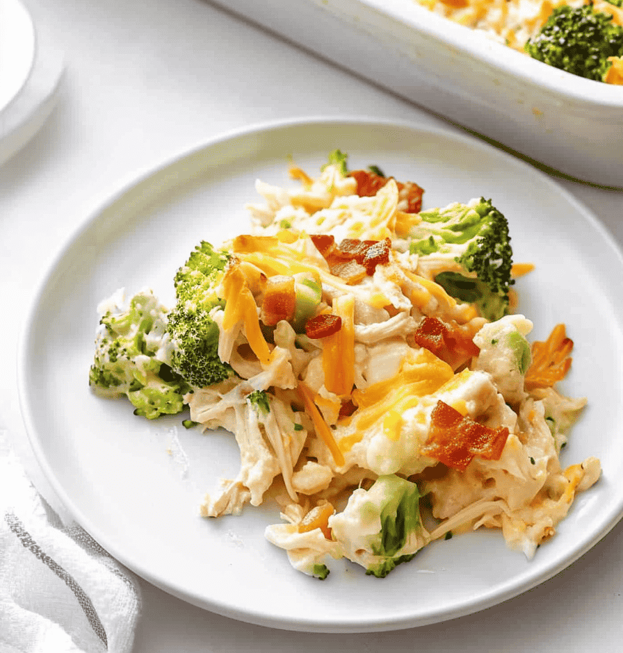 Low-Carb Chicken Casserole