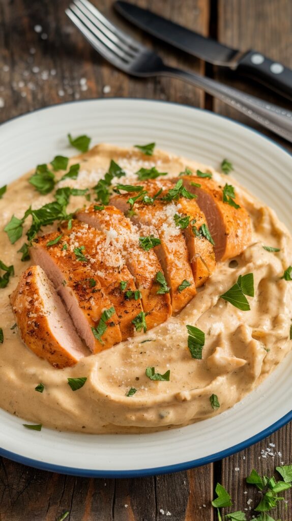 Image of Keto Chicken Alfredo